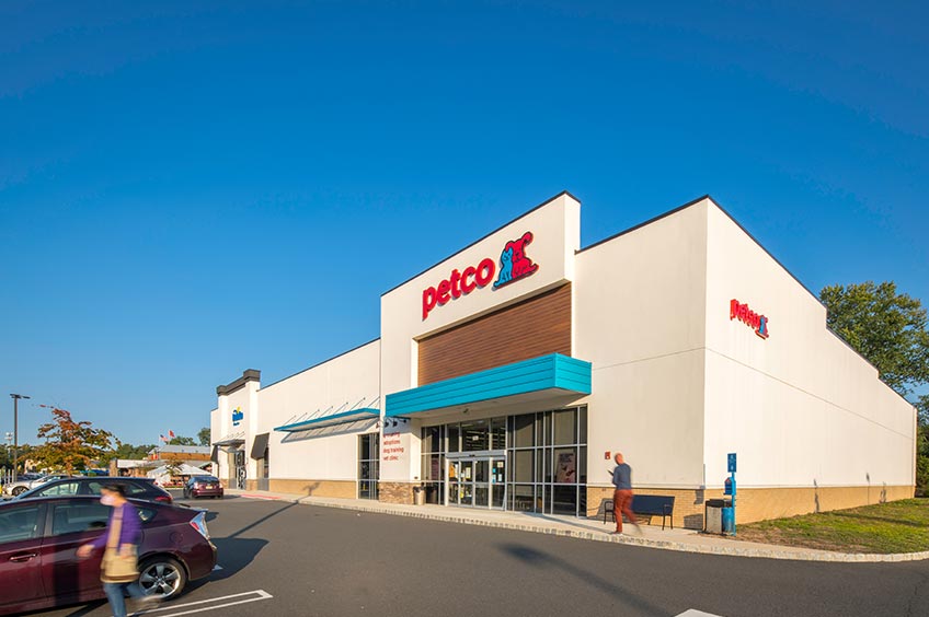 Petco at West End Commons shopping center.