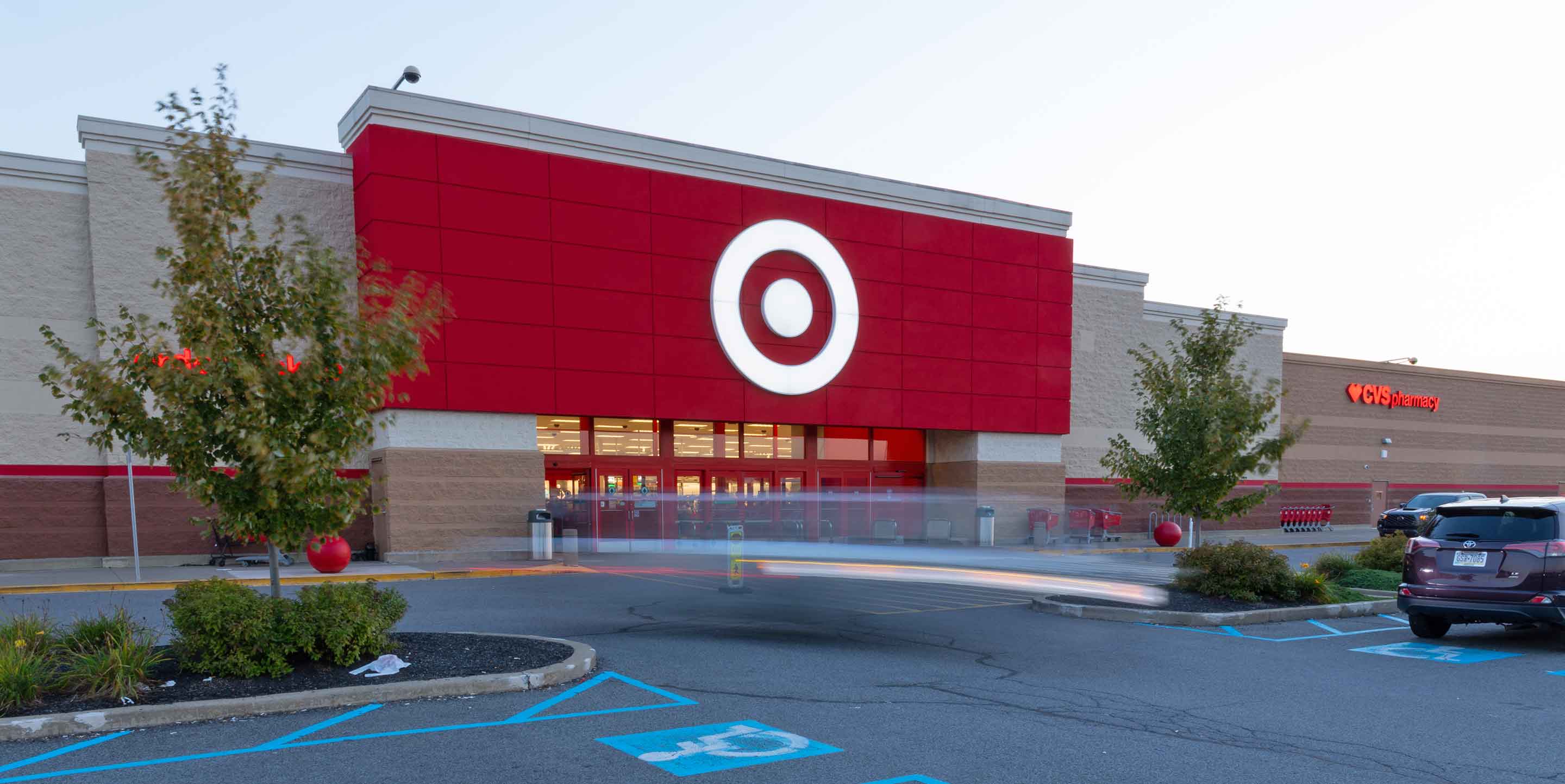 Target storefront at Wilkes-Barre Commons shopping center.