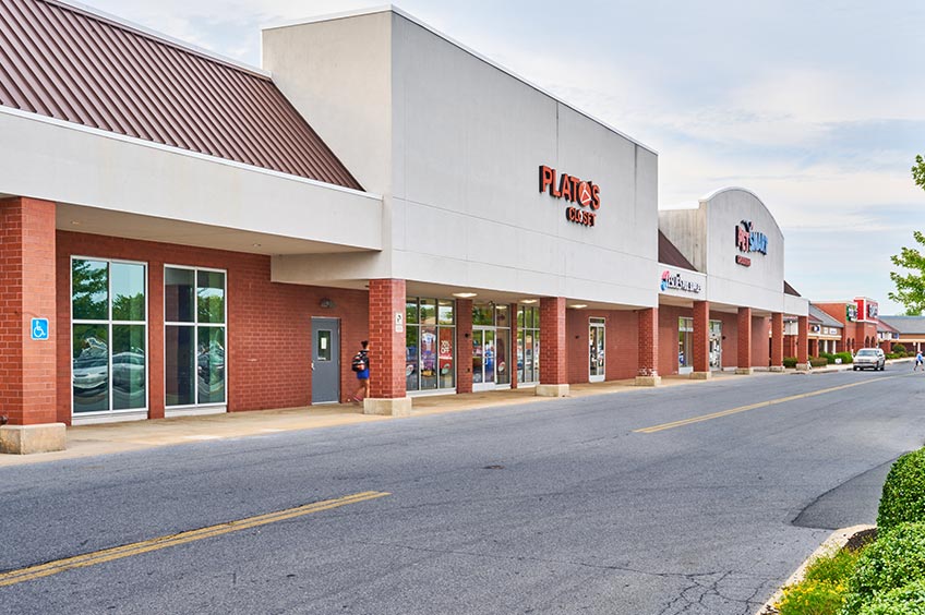 Another storefront at Wyomissing shopping center.