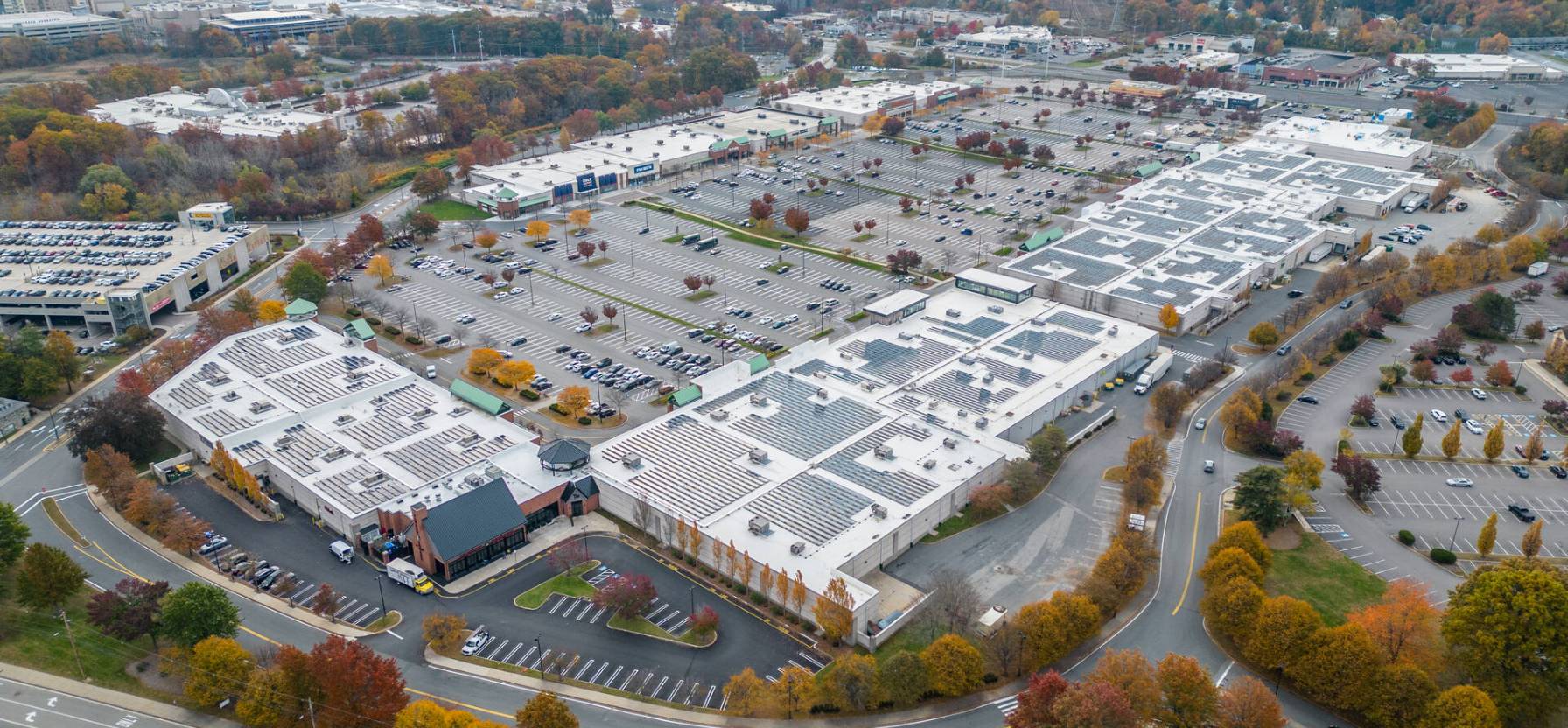 Shoppers World aerial photo