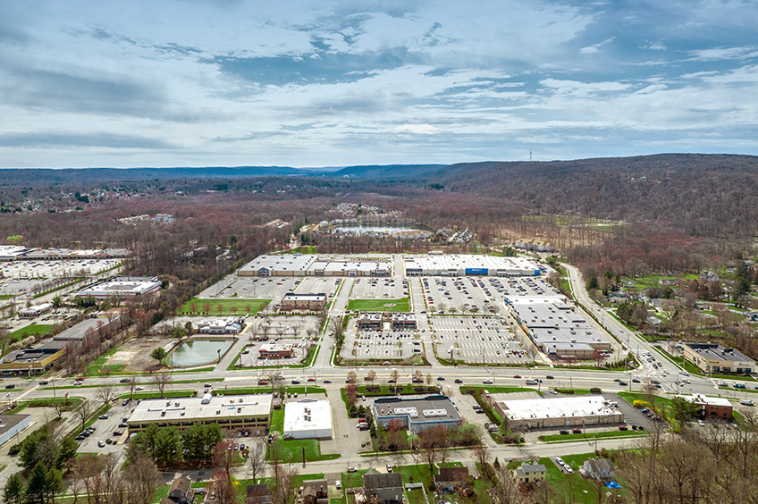Ledgewood Commons aerial view