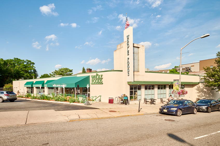 Montclair corner view of shopping center