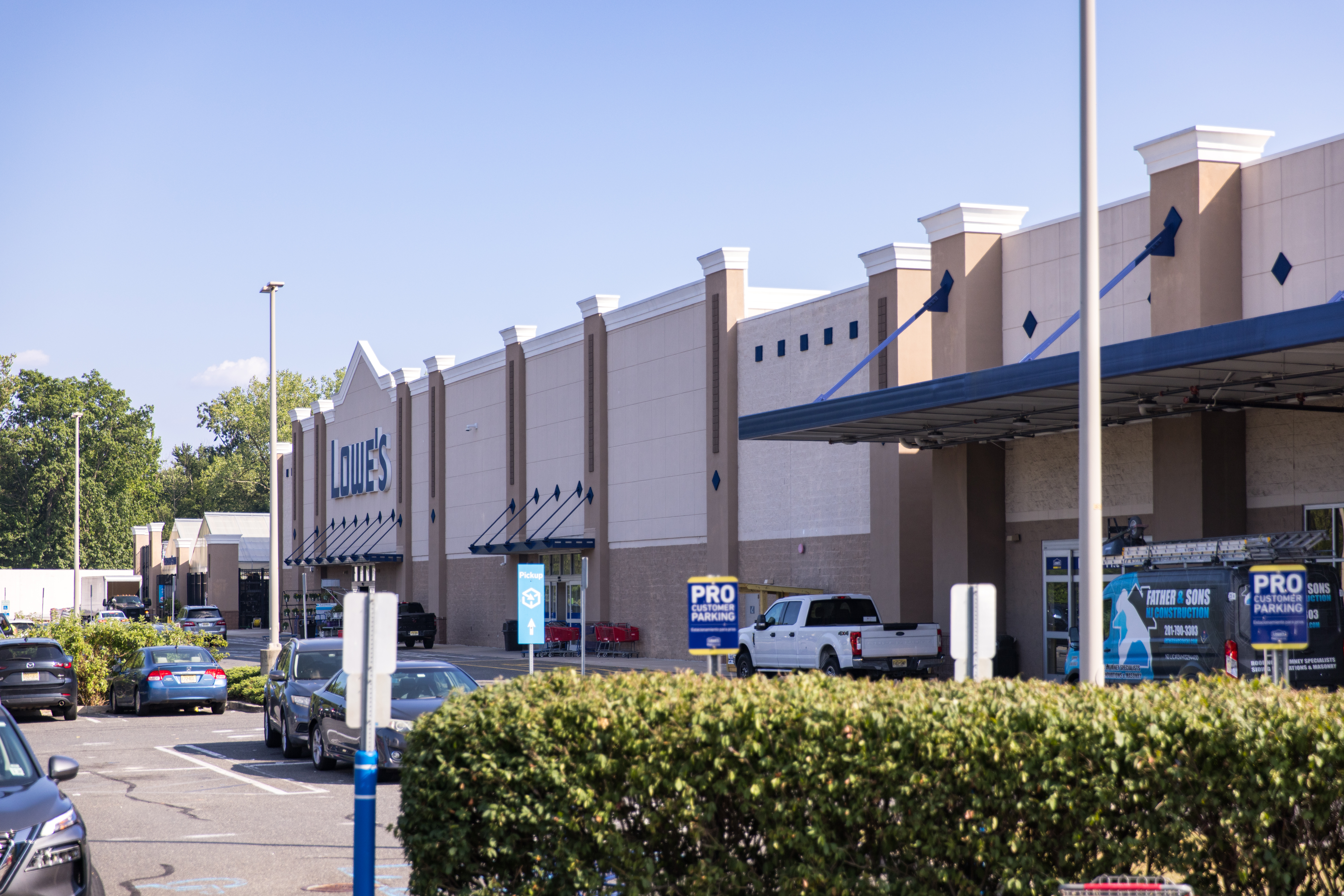 View of Lowe's Storefront