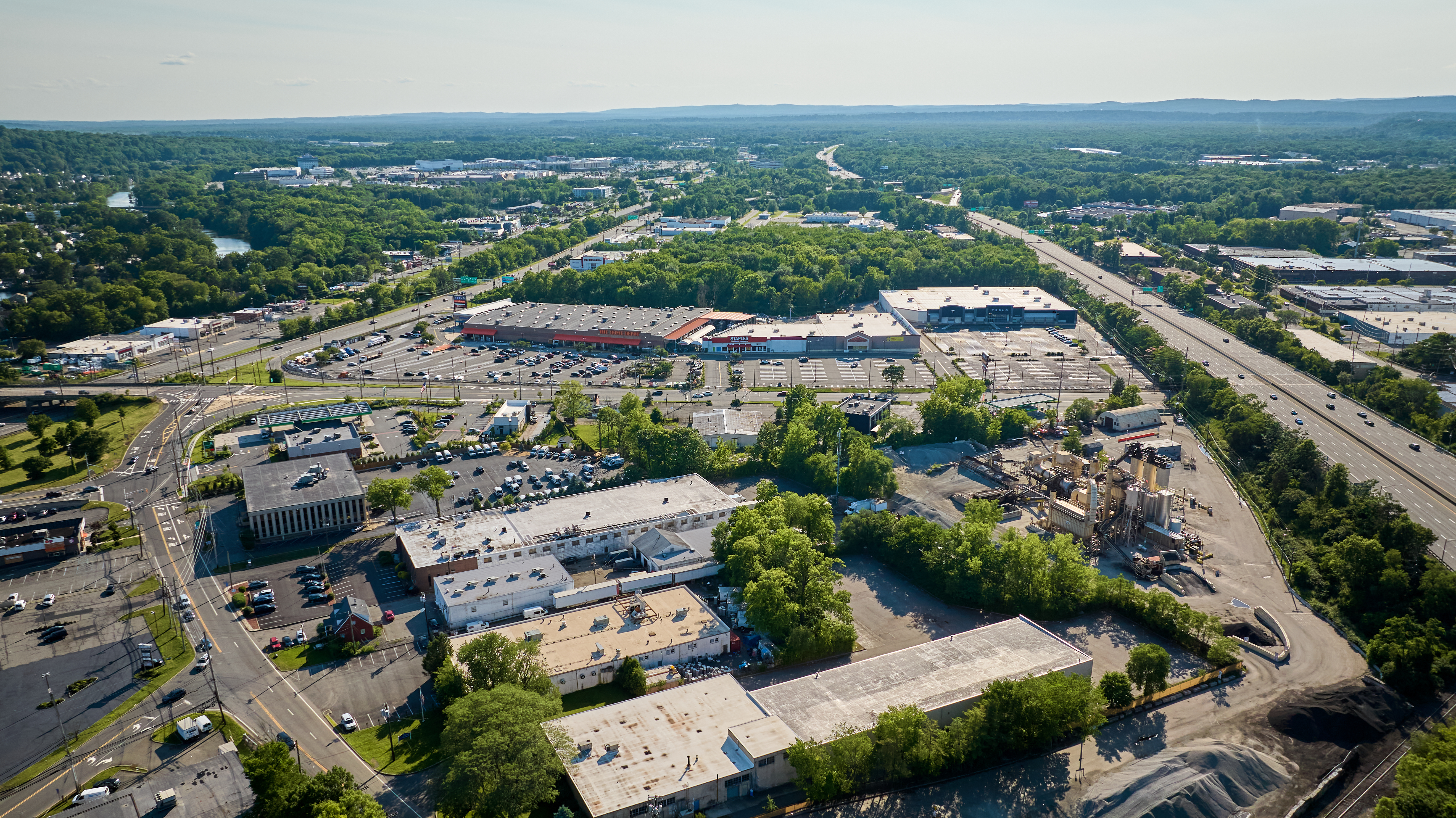 aerial of totowa commons