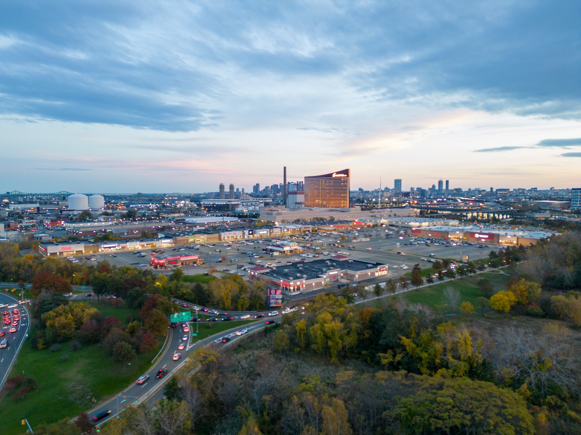 Aerial of Gateway center