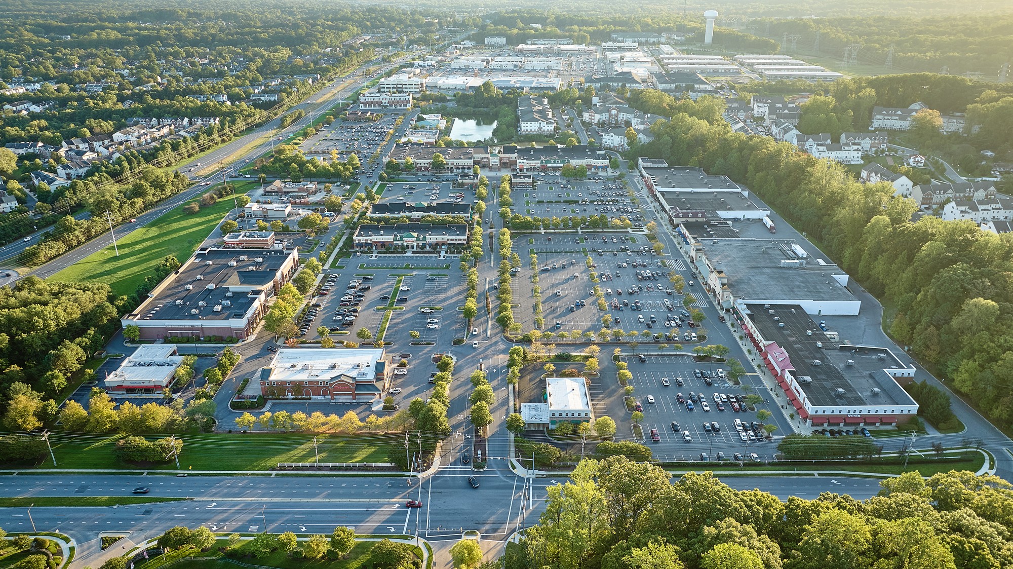 aerial of The Village at Waugh Chapel