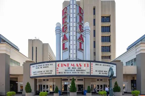 Theater at Rockville Town Center shopping center.