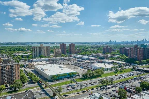 Bruckner Commons aerial view