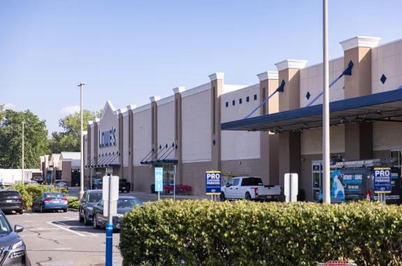 View of Lowe's Storefront