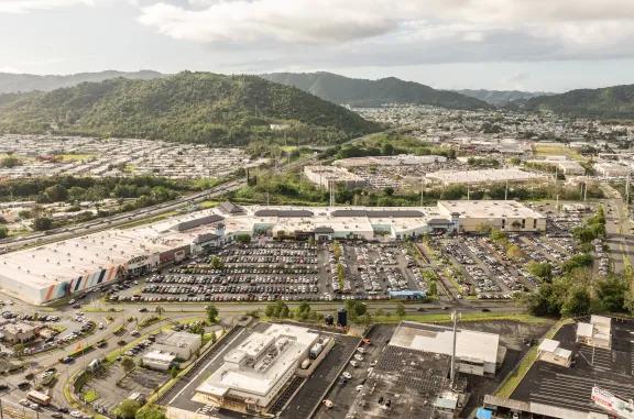 aerial view of shops at caguas