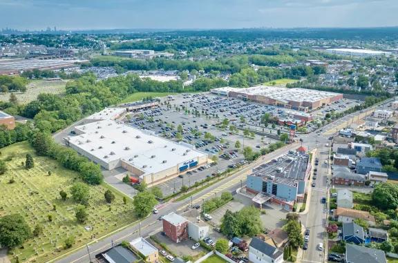 aerial of Garfield Commons