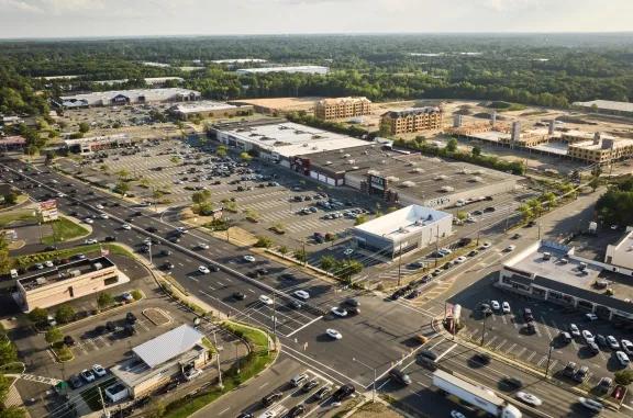 aerial of Brunswick Commons