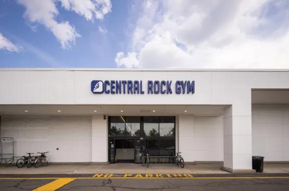 central rock gym at Cambridge Fresh Pond Mall