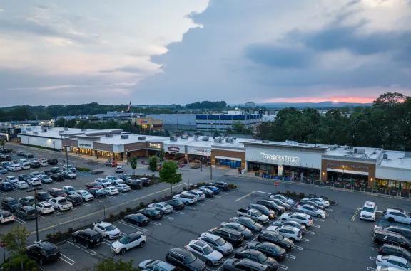 aerial of Hanover Commons