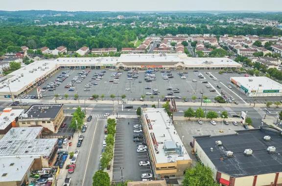 aerial of forest commons