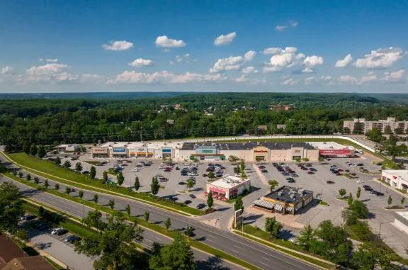 Aerial of Goucher Commons