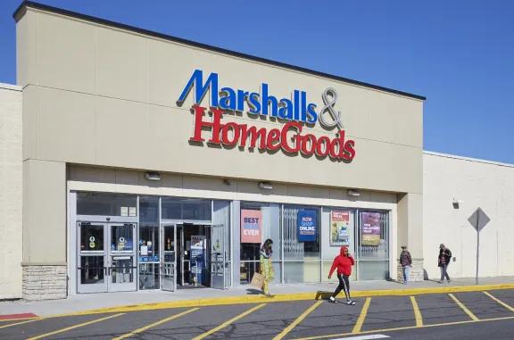 Marshall's and home goods at Hudson Mall 