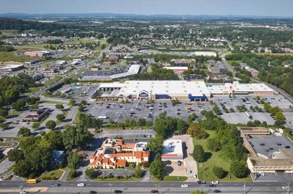 Aerial of Lincoln Plaza