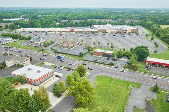 Aerial of marten commons
