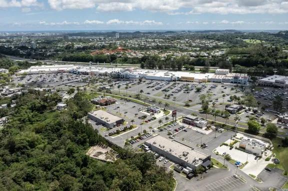 aerial of The Outlets at Montehiedra