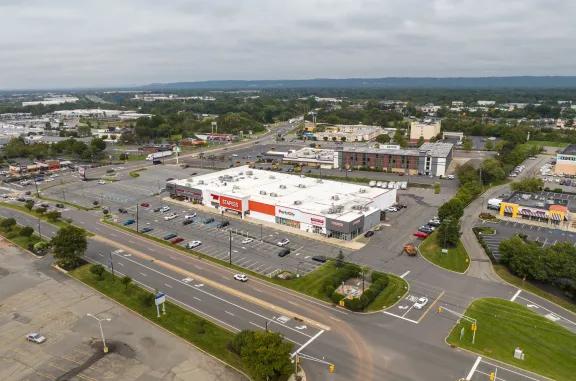 Aerial of Stelton Commons