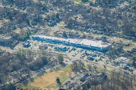 Aerial of The Shops at West Falls Church