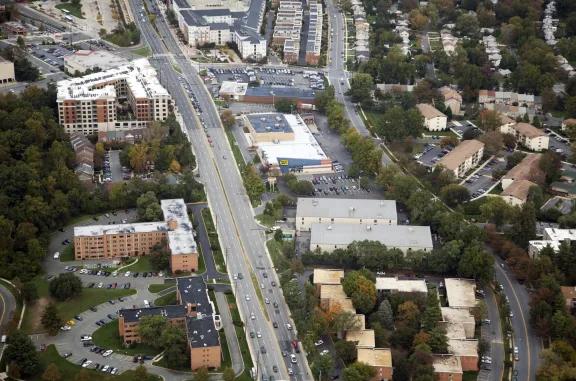 Aerial of Wheaton