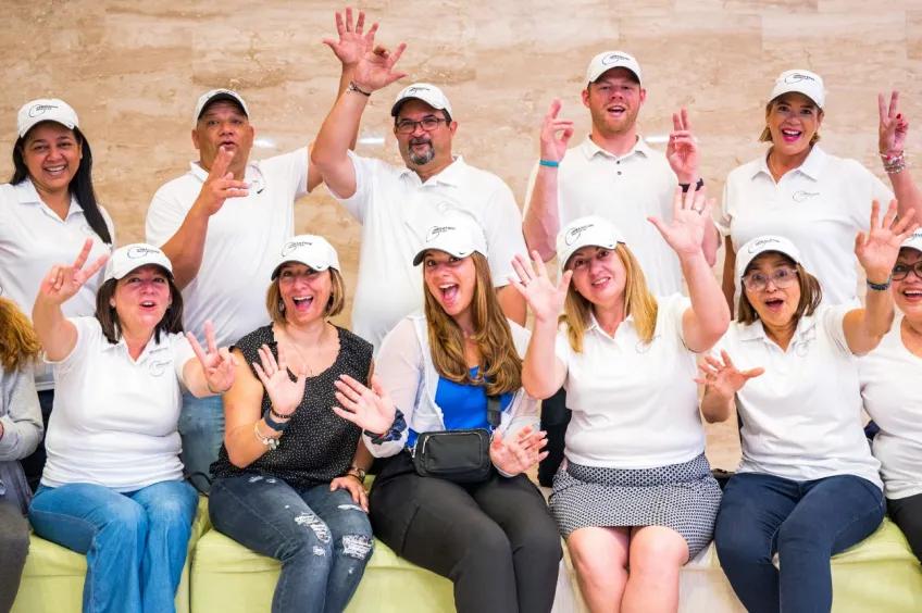 Group photo of staff members