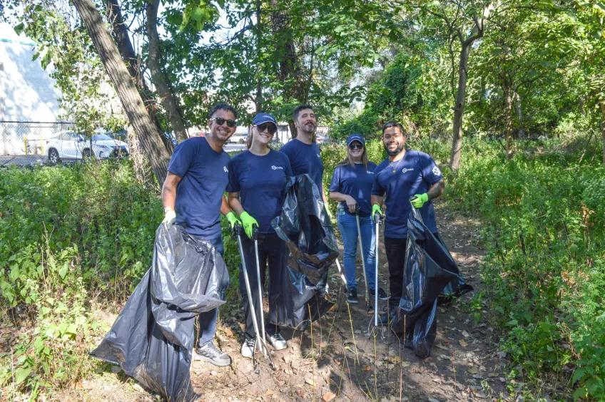 River cleanup