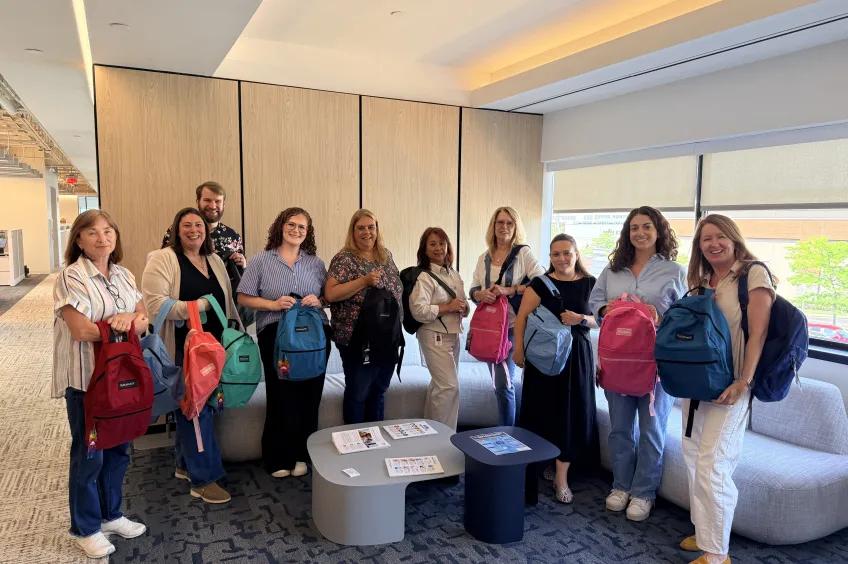 backpack packing