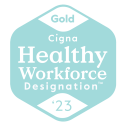 Gold Level Cigna Healthy Workforce Designation Award